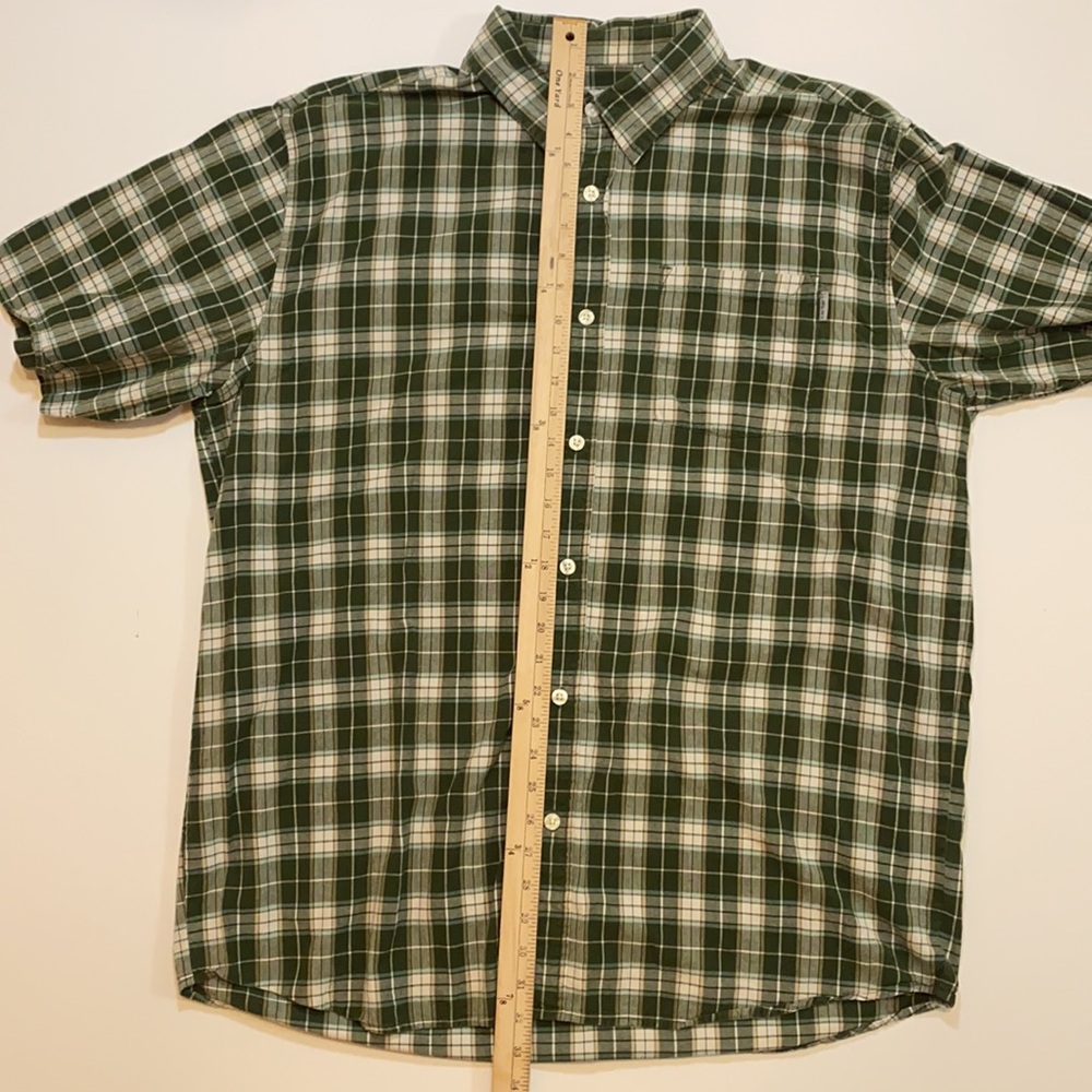 Carhartt plaid button up shirt - Picture 7 of 8